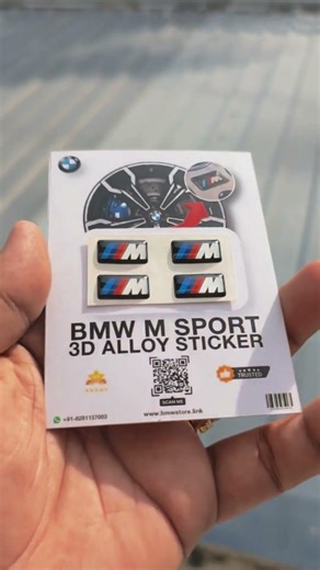 BMW M Sport Alloy Sticker Installation | Instant BMW Wheel Upgrade