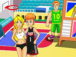 Basketball Kissing - Play Now on Y8.com