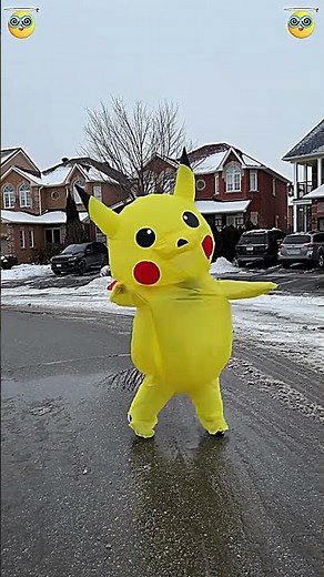 Inflatable costume farting prank #funny #funnyprank