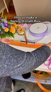 14K views · 473 reactions | How to make a Spring Wreath Bow  This bow can be used to embellish a wreath, a garland, a lantern swag, and so much more! Tap the link below to get my full wreath bow tutorial video. #3littlegreenwoods #etsyseller #bowmaker #ribbonbowtutorial #howtomakeabow #ribbonbow #diybow #springwreath #springbow #ezbowmaker | 3 Little Greenwoods Creations | Facebook