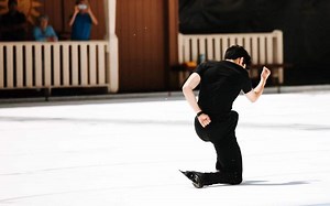 沐浴日光的冰场，太阳谷的来信 | 陈巍Sun Valley练习饭拍合集