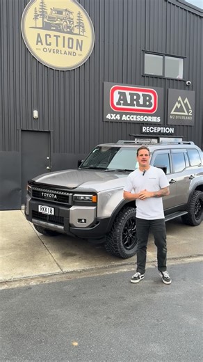 Action Overland on Instagram: "LC250 Prado Adventure.. ready for the goods ⭐️ Watch this space 👊 @toyota4x4_nz @arb4x4"