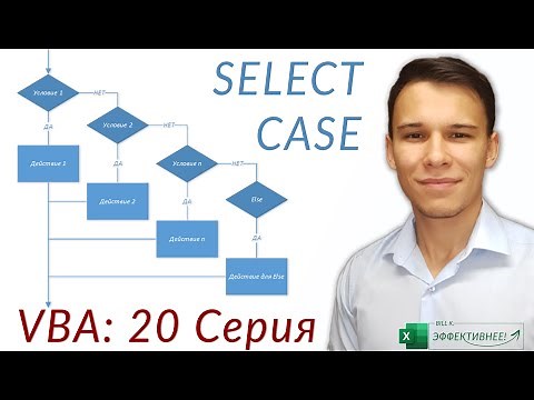 Конструкция Select Case - (Серия VBA 20)