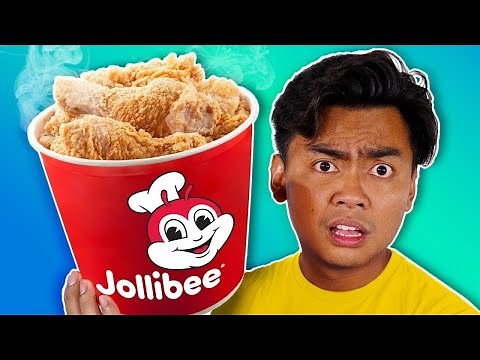 i ordered everything from the jollibee menu...