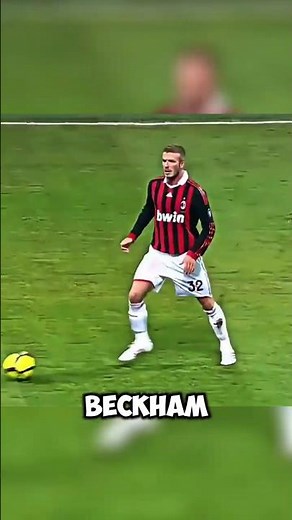 David Beckham – Master of Magical Long Passes 🎯⚽