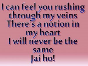The Pussycat Dolls - Jai Ho! lyrics