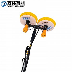 [Hot Item] Solar Panel Cleaning Tools with Double Spin Brush for Solar Panel Cleaning