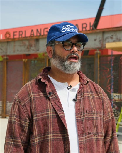 A special thanks to local artist Tommy Bronx for designing and bringing the entry gates at Erlanger Park to life!!