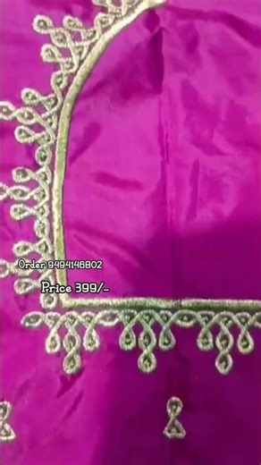 #@ Kollam design #@ computer work blouse #@ paises price 399/- #@