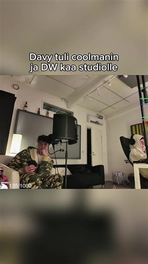 Davy tuli studiolle @eemilcoolman