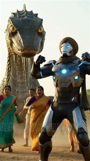 Desi Iron Man vs Underwater Monster 😱 | Gaon Ka Secret