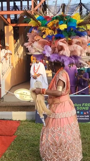 5.5K views · 131 reactions | Sneak peek of the magnificent Ofala Festival in Onitsha today! ✨ The royal splendor, vibrant colors, and deep traditions are truly breathtaking. ❤️ The Obi of Onitsha, Agbogidi. Onye nwe obodo My culture, my heritage! ❤️ | Omekasiabunwa Menkiti Igwe | Facebook