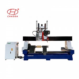 [Hot Item] 4 Axis Big Pillar Roman Columns Cylinder Stone Machine Stone CNC Carving Machine with Rotary Device