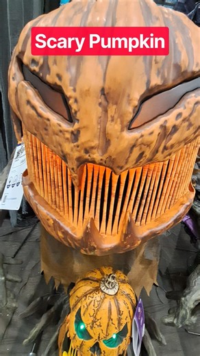 Scary Pumpkin! #animatronic #animatronics #halloween #2026 #halloween2026 #creepy #scary #pumpkin