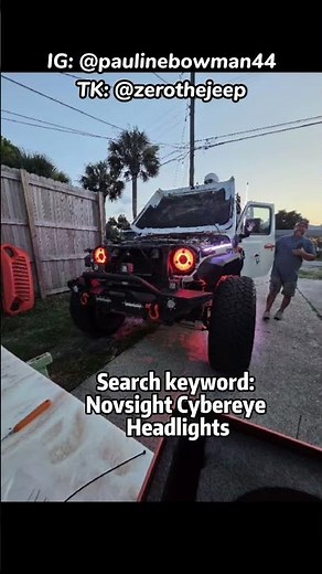 Cybereye Headlights, traight plug-and-play, no cutting or splicing. Clean fit, solid light output.