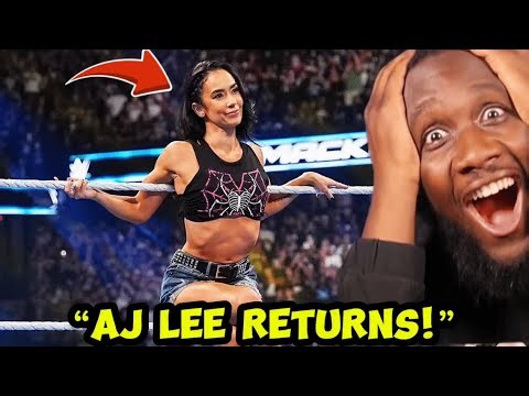 AJ Lee Returns to WWE: Surprise SmackDown Appearance with CM Punk