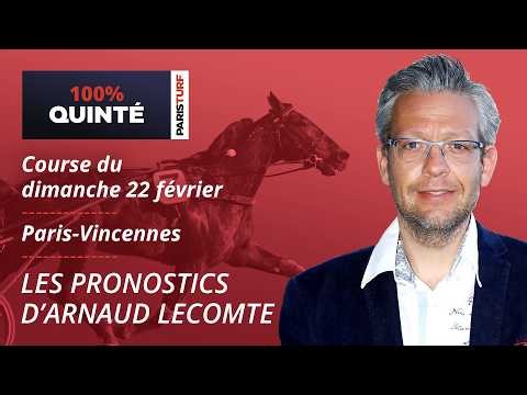 PMU Quinté Predictions - 100% Quinté for Sunday, February 22nd at Paris-Vincennes