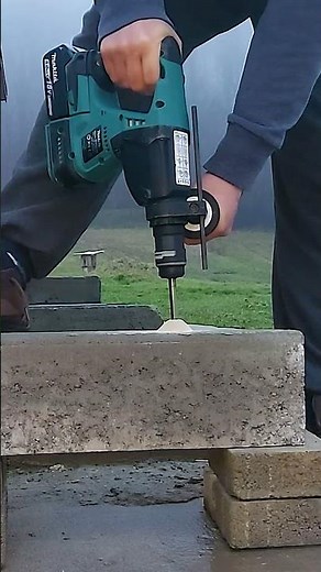 Drilling in concrete with 14mm | Makita DHR243 Rotary Hammer