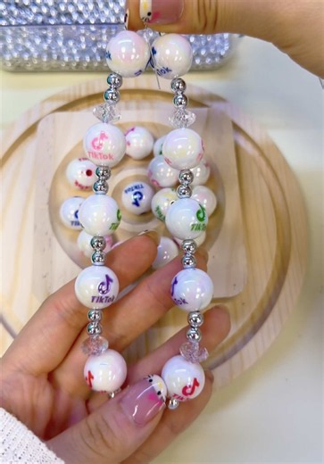 TikTok Bead Keychain DIY — Cute Bell Charm Tutorial