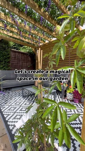 Mark Marshall on Instagram: "Pergolas are becoming extremely popular in the UK so we thought we would do a little video on how to build one not only that how to decorate it. send this to a friend that you know would love it in their garden #landscaping #garden #pergola #gardendesign #instagarden"