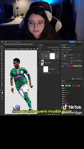 Como alterar cor de qualquer coisa no Photoshop em 1 minuto! 🤓 #designgrafico #photoshop #inteligenciaartificial #vendas #prospecçãodeclientes #design