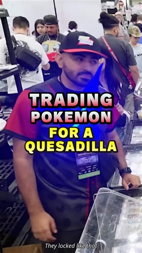 Trading Pokemon Cards for Food: A Unique Exchange