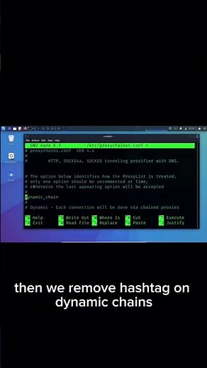 How to add proxychains.#america #tech #hack #hacker #proxies #anonymous #kali #tipsandtricks #linux