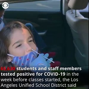 More than 65,000 Los Angeles students and employees tested positive for COVID-19 within the last week as Omicron surges across the nation, prompting thousands of absences on the first day of the spring semester on Tuesday. https://www.cbsnews.com/news/covid-los-angeles-school-students-teachers-employees/ | CBS News
