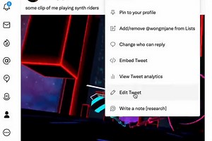¿Qué es el botón Editar en Twitter?