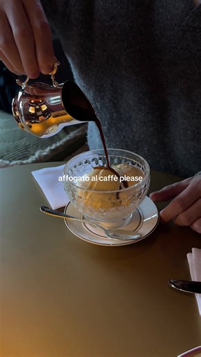 always the best choice #aesthetic #affogato #coffee #gelato #italy