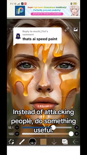 Speedpaint Illustration Using Ibis Paint X