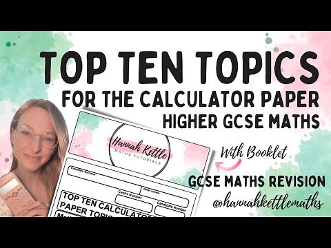 *MUST WATCH!* Top Ten Topics for the Higher Calculator Paper 2023! GCSE Maths Revision