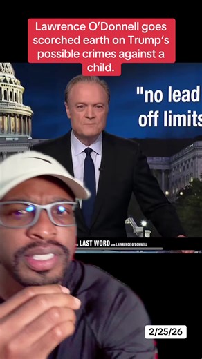 Lawrence O’Donnell goes scorched earth on Trump‘s possible crimes against a child.