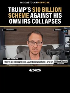 Trump’s $10 BILLION lawsuit against his own government just hit a wall. A federal judge says the case looks collusive, raising serious concerns that Trump is trying to use the courts to get a payout from the Treasury Department. Now the judge is demanding answers, ordering Trump or his administration essentially to explain why this isn’t a fraud on the court. One possible outcome? The judge could pause the entire case until Trump leaves office—so that a real adversarial process can exist.