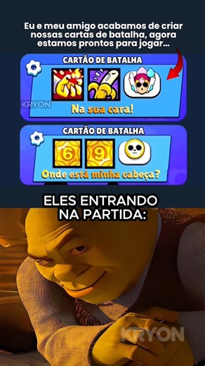 O MELHOR Cartão de Batalha do BRAWL STARS! 🗿🔥 #nobru