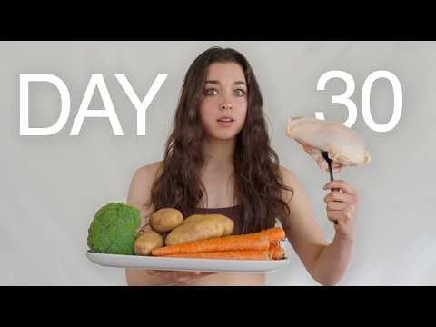 I Ate the World Most Boring Diet for 30 Days, here’s what happened…