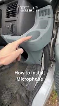 How to Install a Car Microphone (Best Wire Placement Tips!) 🎤🚗