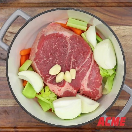 Peppered Beef Cross Rib Roast | Fall Recipe | ACME
