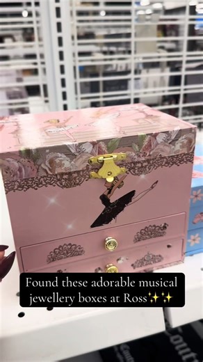 I found these adorable musical jewelry boxes at @Ross Dress for Less . Run to your local ross to get your hands on these adorable jewelry boxes!!! They would make perfect Christmas gifts for your little ones or siblings. #cutefinds #musical #musicaljewelrybox #jewelrytiktok #jewelerybox #rossfinds #rossdressforless #shopping #fyp #magical #funstuff #giftideas #christmas #christmastiktok #christmasgiftideas