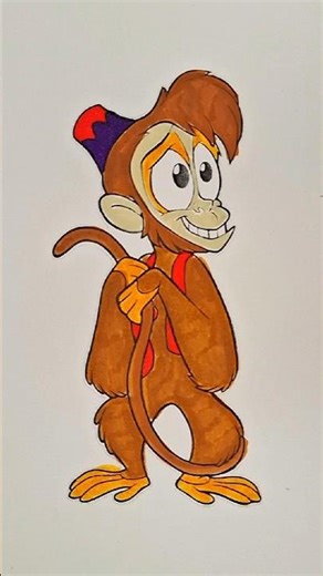 Legendary Sidekick: Abu in His Classic Look! 🎨🏮