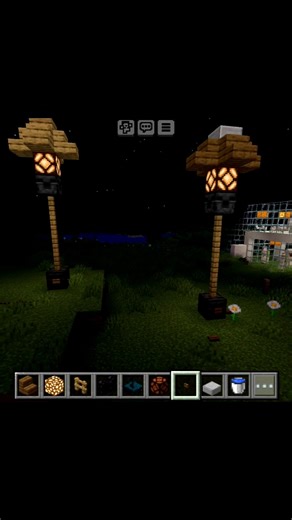 how To create working Lamp in Minecraft #minecraft #gaming #shorts #games #youtub