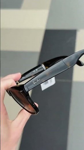 Ray Ban Wayfarer Folding Polished Light Havana / B15 | ORB4105-710-54