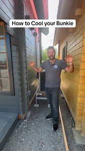 How do you cool or heat your bunkie? We use the Daikin Mini-Split with insulation in the roof and floor to stay cozy all year-round. #logcabin #fyp #extraspace #guesthouse #sheshed #viral #cooling #minisplitairconditioner | Bunkie Life