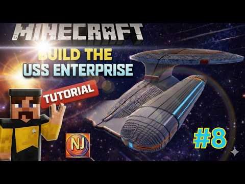 Minecraft Tutorial: USS Enterprise-D (Star Trek TNG) | Part 8 - DECK 36 🖖⛏️