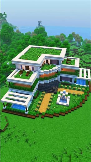 Minecraft Easy Mansion #minecraft
