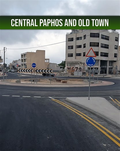 3.2K views · 159 reactions | They've finished the roundabout by the Central Paphos Papantoniou Supermarket! Come and take a look. We also see how the new bus terminal is coming along in Old Town. Starting at Lidl Roundabout, we drive through the centre of Paphos before heading out to Chloraka Green Point. For the 4K Youtube version, see here: https://www.youtube.com/watch?v=5L3d91vSDXE | Paphos Life | Facebook