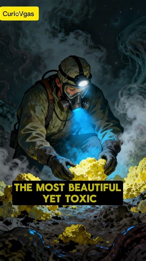 The Volcano That Burns ELECTRIC BLUE! 💎 #BlueVolcano #Ijen #NatureFacts #ScienceShorts