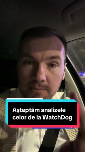 Ca răspuns pentru @Irina Rotaru așteptăm analizele celor de la WatchDog