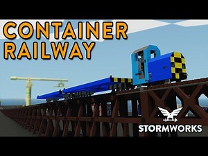 Spycakes Container Railway Addon - Stormworks