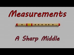 A Sharp professional PVC Flute Measurements (100% well tuned)